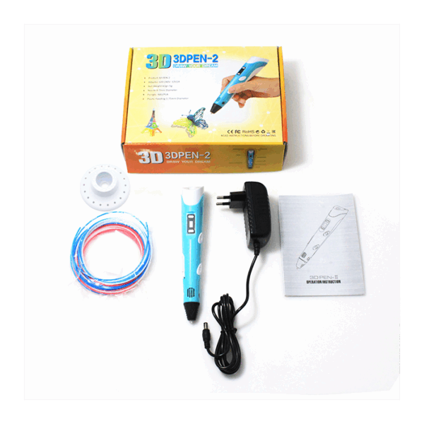 3D Drawing Pen Set Blue 00320