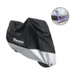 Κουκούλα Μηχανής Motowolf® Αδιάβροχη Με Λάστιχο Και Ιμάντα Μαύρη-Γκρί 4XL 295x115x140εκ.