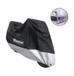 Κουκούλα Μηχανής Motowolf® Αδιάβροχη Με Λάστιχο Και Ιμάντα Μαύρη-Γκρί 4XL 295x115x140εκ.