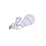 Λάμπα 3W με Καλώδιο USB 1m LED σε Λευκό Χρώμα - OEM