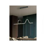 Μοντέρνο Κρεμαστό Φωτιστικό με Ενσωματωμένο LED σε Μαύρο Χρώμα Universo B57-NN