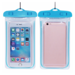 Universal Αδιάβροχη Θήκη Για Όλα Τα Κινητά - Γαλάζια