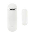 Αισθητήρας Πόρτας WiFi Παραθύρου Μπαταρίας σε Λευκό Χρώμα Andowl Q-MC51
