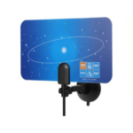 Εσωτερική Κεραία Τηλεόρασης (Δεν Απαιτεί Τροφοδοσία) σε Μπλε Χρώμα Σύνδεση με Ομοαξονικό (Coaxial) Καλώδιο 385-F1