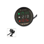 Ψηφιακό Βολτόμετρο / Θερμόμετρο / Ρολόι Αυτοκινήτου AA554