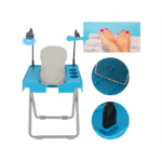 Σκαμπό Stand Περιποίησης Ποδιών Για Εύκολο Πεντικιούρ Στο Σπίτι Με Μεγεθυντικό Φακό LED, Ανεμιστήρα Στεγνώματος 45865154