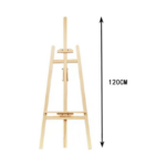 Spring Καβαλέτο Ζωγραφικής Επιδαπέδιο Ξύλινο 48x52x120εκ. 39092541