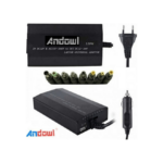 Universal Φορτιστής Laptop 120W 24V με Αποσπώμενο Καλώδιο Τροφοδοσίας και Με Σετ Βυσμάτων Andowl Q-A23