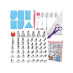 Διακόσμησης Τούρτας Σετ Κορνέ Ζαχαροπλαστικής Μεταλλικό 72τμχ 92005JGJ00CL