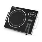 Επιτραπέζια Εστία Κεραμική Μονή Μαύρη Raf R.8019