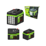 Φορητό Φως Έκτακτης Ανάγκης Μπαταρία Αποθήκευσης Ηλιακής Ενέργειας 12V 15Ah GDSuper GD-1215