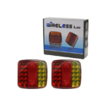 Σετ Φώτα Τρέιλερ LED με Μαγνήτη Ασύρματα HWD0260 2τμχ