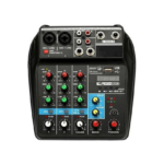 Αυτοενισχυόμενος Ψηφιακός Μίκτης 4 Καναλιών & Bluetooth Andowl Q-SK740