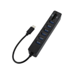 USB 3.0 Hub 8 Θυρών με σύνδεση USB-C Card Reader - Andowl Q-HU300B