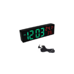 Επιτραπέζιο Ψηφιακό Ρολόι με Ξυπνητήρι DS-3818L Μαύρο