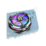 Μαγνητικός Ψύκτης Κινητών Τηλεφώνων Led RGB Φώτα S6 Cooler 54589929