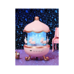 Παιδικό Φωτιστικό Καρουζέλ Νύχτας Star Projector Με Φως