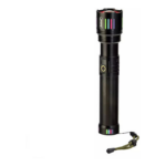 Andowl Επαναφορτιζόμενος Φακός LED Μαύρο FDL660