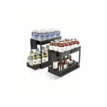 Βάση Οργάνωσης Επεκτεινόμενο Συρτάρι Μεταλλική Μαύρο Υ32cm x Μ22,5cm x Π40,5cm