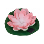 Φωτιστικό Κήπου Εδάφους Ηλιακό LED (Solar) Lotus 0.06Watt IP44 Ροζ Νούφαρο 514AM0200061