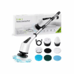 Πλαστική Περιστρεφόμενη Βούρτσα Καθαρισμού με Λαβή Λευκή T02115890