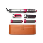 Ηλεκτρική Βούρτσα Hot Air Styler 5 σε 1 με Αέρα για Ίσιωμα και Μπούκλες σε Καφέ Βαλιτσάκι 127167