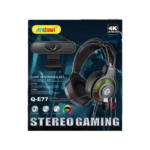 Web Camera & Over Ear Gaming Headset με Σύνδεση 3.5mm Andowl Q-E77