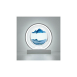 Διακοσμητικό Φωτιστικό 3D Illusion σε Μπλε Χρώμα LNG50700