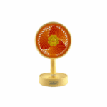 Επαναφορτιζόμενο Επιτραπέζιο Ανεμιστηράκι Κίτρινο Usb Andowl Q-F2270 Yellow