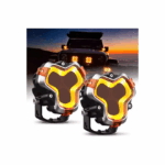 NovSight A500-WL8-6S LED BMW Σειρά 3 90W 7.62cm με Γκρι Φωτισμό 1τμχ 000-230-15046 52252909