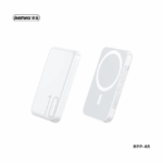 Power Bank 10000mAh MagSafe 15W με Θύρα USB-C Λευκό Remax RPP-65 38124700