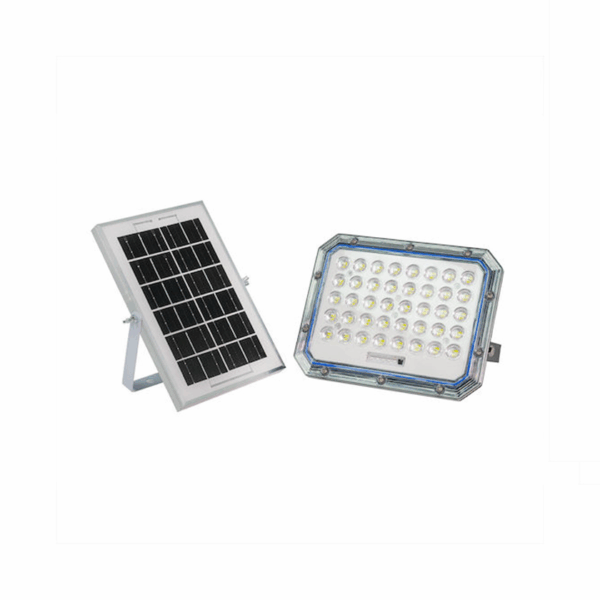 Jortan Στεγανός Ηλιακός Προβολέας LED 500W Ψυχρό Λευκό 6500K με Τηλεχειριστήριο IP66 000.230.17564