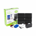 Σύστημα Μετατροπής Ηλιακής Ενέργειας με Μετασχηματιστή / Λάμπα / Μπαταρία / Καλώδια / Θύρες USB και Πάνελ 220W 11100