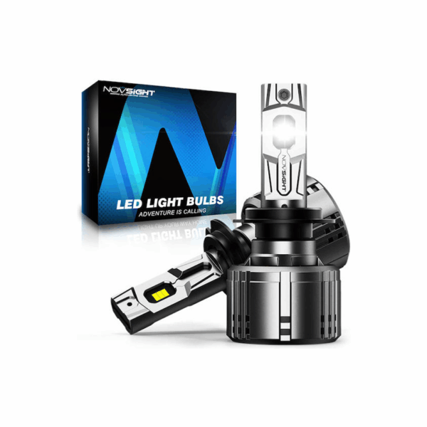 NovSight Λάμπες Αυτοκινήτου & Μοτοσυκλέτας H7 LED 6500K Ψυχρό Λευκό 12-24V 120W 2τμχ