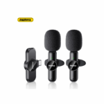 Live-Stream One-to-Two Type-C Σετ Ασύρματο Πυκνωτικό Μικρόφωνο Πέτου Clip On για Φωνητικά Remax K10 53622980