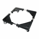 Ρυθμιζόμενη Βάση Πλυντηρίου από Πλαστικό με Ρόδες 56x56εκ. 15784-28