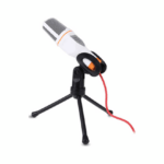 Πυκνωτικό Μικρόφωνο 3.5mm Επιτραπέζιο για Φωνητικά σε Λευκό Χρώμα CTK-SF-666-ΟΕΜ