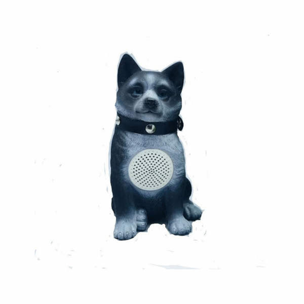 Puppy Wolf Ηχείο Bluetooth 3W με Ραδιόφωνο και Διάρκεια Μπαταρίας έως 5 ώρες Γκρι CH-M242