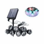 Σετ 10 Κρεμαστά Ηλιακά Φωτιστικά Γιρλάντα με Θερμό Λευκό Φως 23008-010-00-47