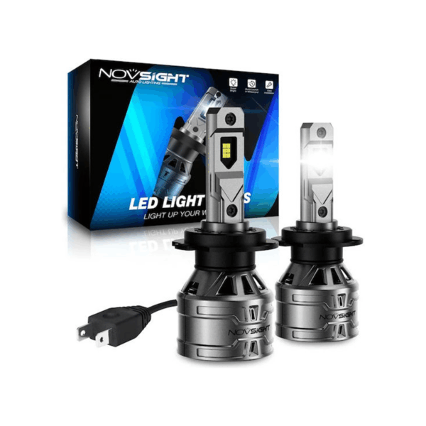 NovSight Λάμπες Αυτοκινήτου A500-n61 H7 LED 6500K Ψυχρό Λευκό 9-32V / 12-24V 60W 2τμχ 53418304