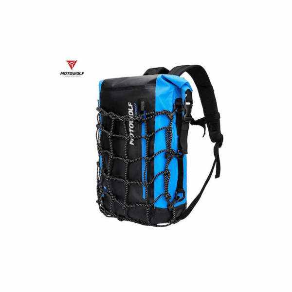 Motowolf Σακίδιο Πλάτης Αναβάτη Μπλε 30lt  MDL0714