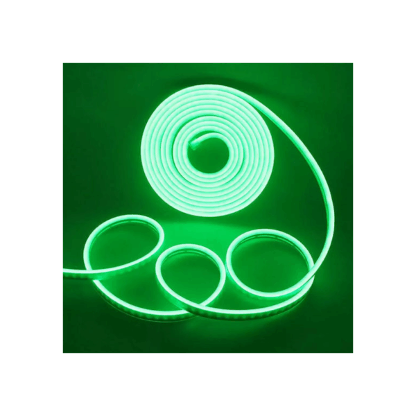 Αδιάβροχη Ταινία LED 12V Πράσινο Φως 5m Neon Flex Andowl Q-DT05     