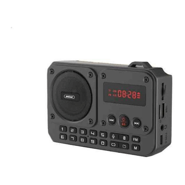 Επιτραπέζιο Ραδιόφωνο Σκούρο Γκρι Andowl Q-SY60 52596182