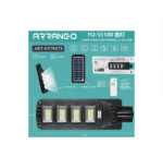 Arrango Ηλιακό Φωτιστικό Δρόμου 180W με Αισθητήρα Κίνησης IP65 AP79275 - Image 2