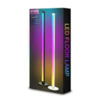 Έξυπνο Φωτιστικό Δαπέδου LED RGB με Τηλεχειριστήριο – Λευκό LD022