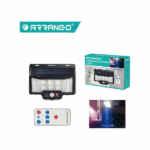 Επιτοίχιο Ηλιακό Φωτιστικό με Ανιχνευτή Κίνησης Ανιχνευτή Φωτός και Πάνελ Arrango AT47912