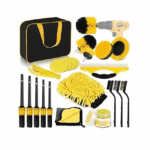 Σετ 22 Τεμαχίων για Καθαρισμό Αυτοκινήτου – Car Wash Brush Set  – Κίτρινο