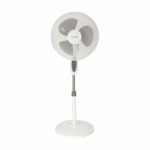 Ανεμιστήρας επιδαπέδιος 45W Διαμέτρου 40cm με Τηλεχειριστήριο Hoomei HM-8660P Λευκό