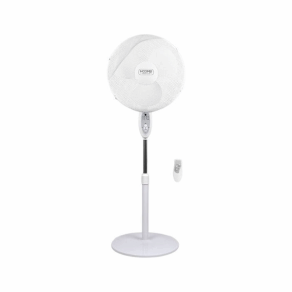 Επιδαπέδιος Ανεμιστήρας 50W με Διάμετρο 40cm και Ορθοστάτη Hoomei HM-8662R-W