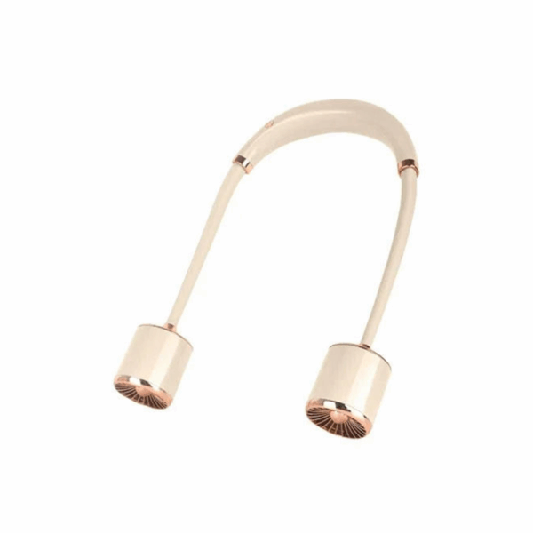 Ανεμιστηράκι Λαιμού USB Αναδιπλούμενο Hoomei  Μπεζ HM-8488D